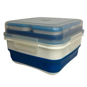 Cool Gear Ez -Freeze Collapsible Bento Box Cool Gear Expandable Bento Box